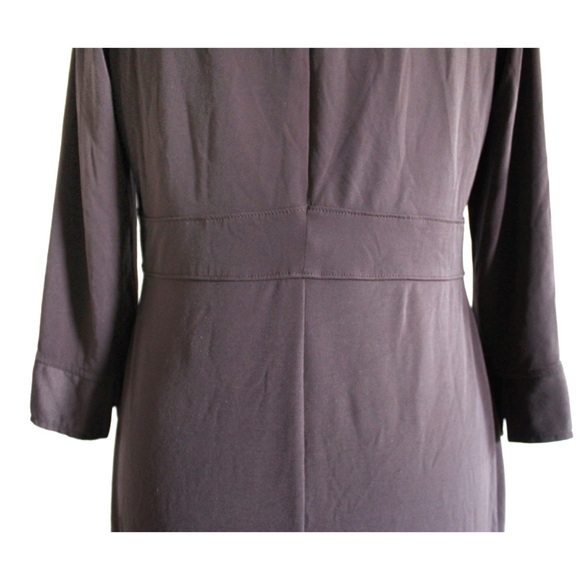 Liz Lange Maternity Brown Stretch Dress Small (sizes 6-8) - Picture 6 of 9